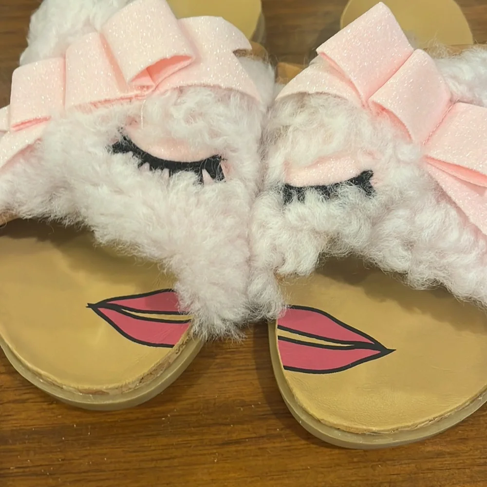 Ugg Australia K Staceee slippers Slides Sandals Shoes Girls Toddlers Size 12
